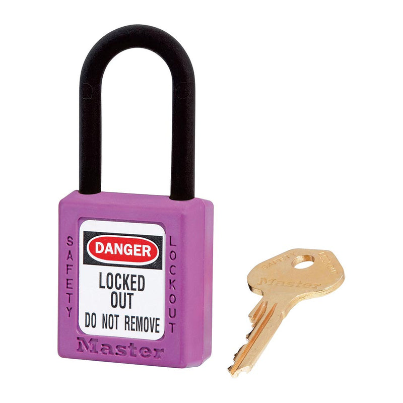 Load image into Gallery viewer, Master Lock 406 Zenex Dielectric Thermoplastic Safety Padlock KD, 38mm