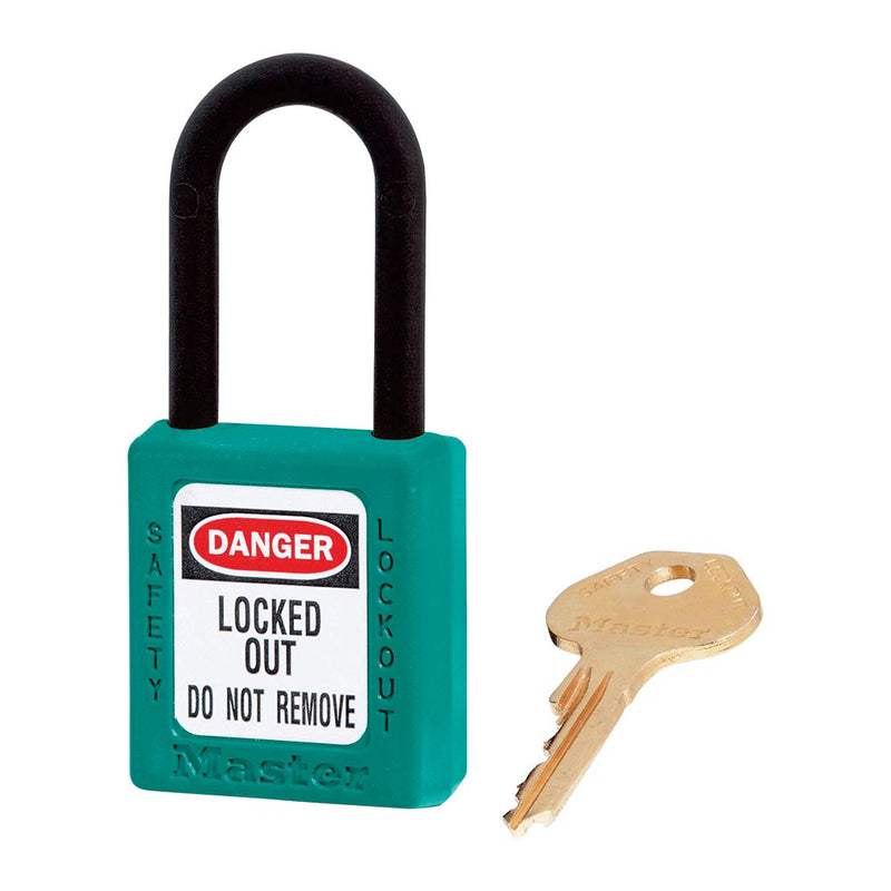 Load image into Gallery viewer, Master Lock 406 Zenex Dielectric Thermoplastic Safety Padlock KD, 38mm