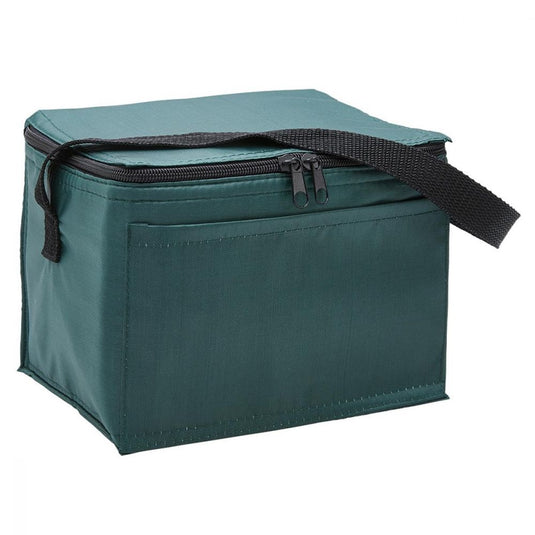 Arctic Cooler Bag 4.5 Litres, featuring a zip main compartment, adjustable shoulder strap, and front slip pocket, ideal for keeping drinks cool. Perfect for on-the-go, holds six 330ml cans.