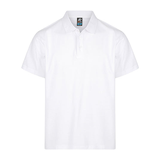 Hunter Mens Short Sleeve Polo crafted from 210 gsm, 65% polyester, and 35% cotton pique knit, featuring snag-resistant, easy-care fabric. Ideal for active safety professionals, includes a loose pocket for convenience.