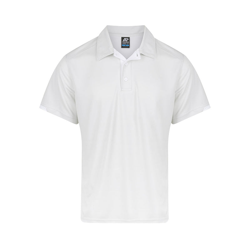 Load image into Gallery viewer, Morris Mens Short Sleeve Polo featuring a self-fabric collar, set-in sleeves, and contrast details, designed for active movement with side vents and a loose pocket, ideal for workplace safety and comfort.