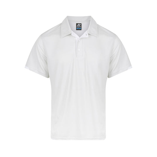 Morris Mens Short Sleeve Polo featuring a self-fabric collar, set-in sleeves, and contrast details, designed for active movement with side vents and a loose pocket, ideal for workplace safety and comfort.