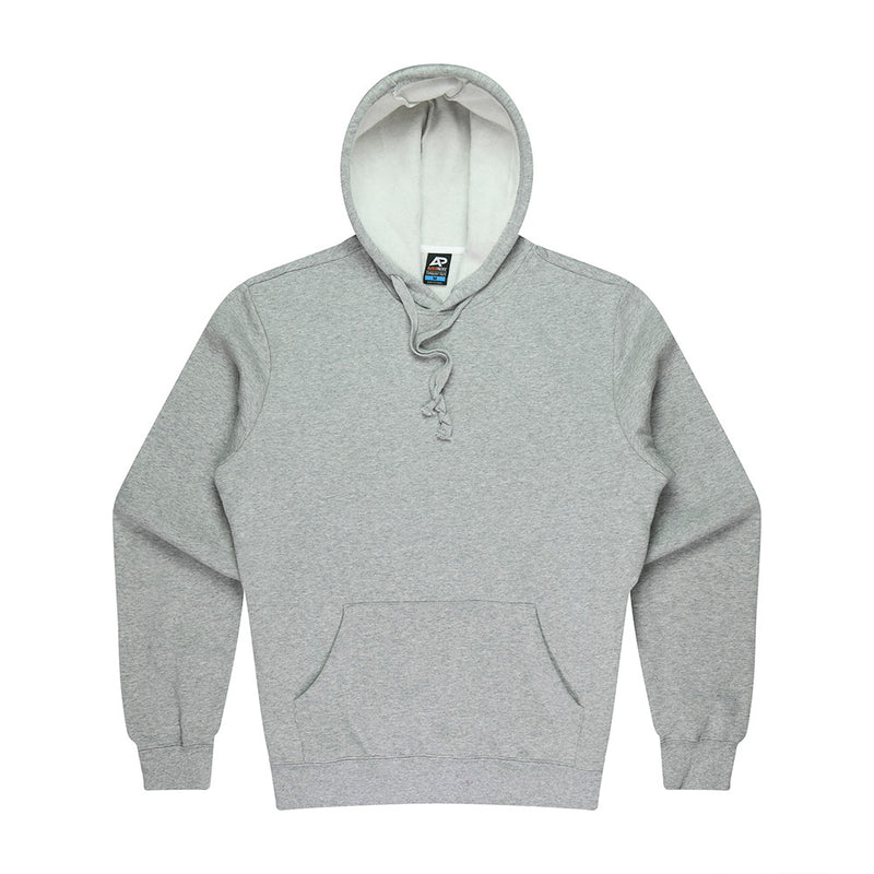 Load image into Gallery viewer, Torquay Mens Pullover Hoodie with brushed inner jersey knit fleece, features a flat tie cord and low pill design, ideal for workwear and safety-conscious environments.