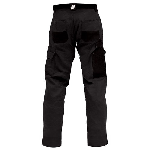 Bison Titan Ripstop Lightweight Trouser featuring reinforced knees, twin needle stitching, and multiple pockets, designed for durability and comfort, ideal for active workplace settings.