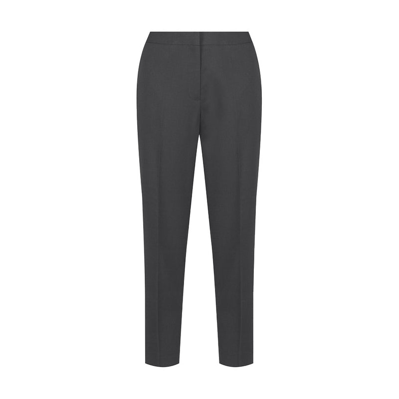 Load image into Gallery viewer, Elliot Women’s Washable 7/8 Pant featuring a split detail at the side hem, front angled pockets, and a mock back welt pocket, designed for practicality and style, ideal for workplace settings.