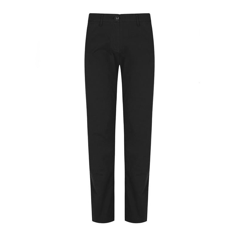 Load image into Gallery viewer, Napier Mens Premium Chino Pant featuring a relaxed fit, side and double back pockets, coin fob pocket, key chain belt loop, and chambray contrast turn-up hem, ideal for workplace safety and comfort.