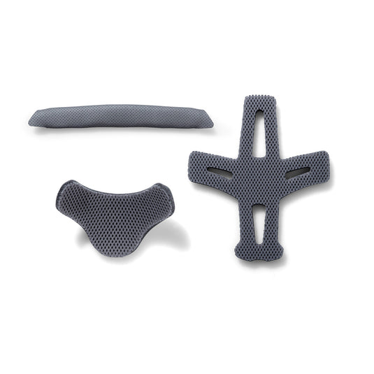 Protos Klima Air Set Hygiene Kit close-up, showcasing the detailed seat and cushion design, emphasizing high-quality fibres and KlimaAIR® technology for optimal airflow. Ideal for enhancing comfort and hygiene in safety gear.