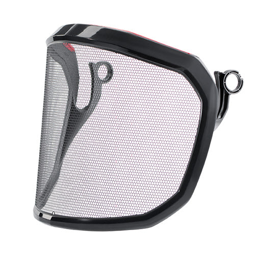 Protos Integral G16 Metal Visor, an essential safety accessory, features a sleek design fitting snugly over head protection, minimizing debris risks with its precision fit and specialized coating for sun and cold resistance.