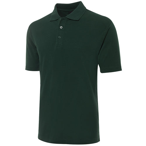 Load image into Gallery viewer, JB’s Signature Polo Shirt featuring a durable 65% polyester, 35% cotton blend, showcases a three-button placket, reinforced knitted collar, and straight hem with side splits, ideal for workplace safety and comfort.