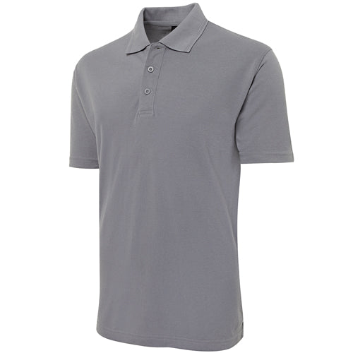 JB’s Signature Polo Shirt features a knitted collar, 3-button placket, and set-in sleeves with open cuffs, crafted from durable 210gsm double knit pique fabric, ideal for active and workplace settings.