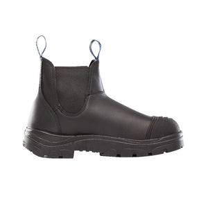 Steel Blue Hobart Scuff Cap Safety Boots, Black image