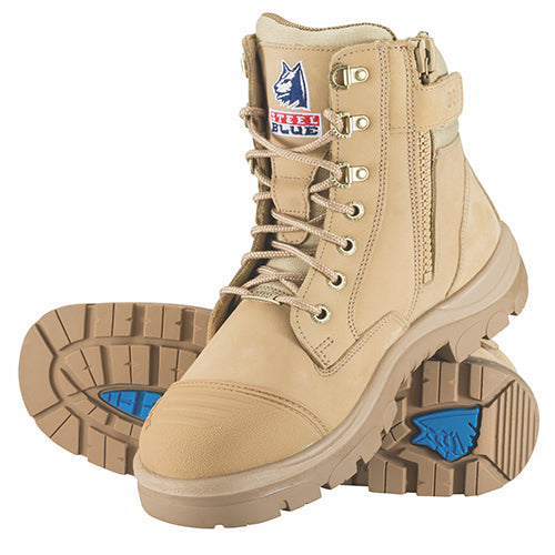 Steel Blue Steel Toe Cap Safety Boots Uk STEEL BLUE 312658 PARKES