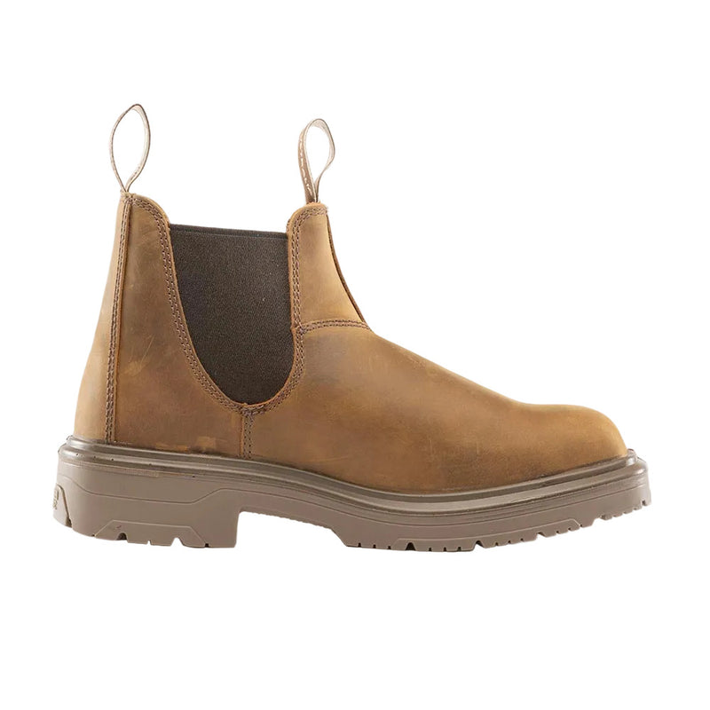 Load image into Gallery viewer, Steel Blue Hobart Square Toe Safety Boots, Brown