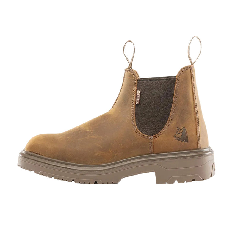 Load image into Gallery viewer, Steel Blue Hobart Square Toe Safety Boots, Brown