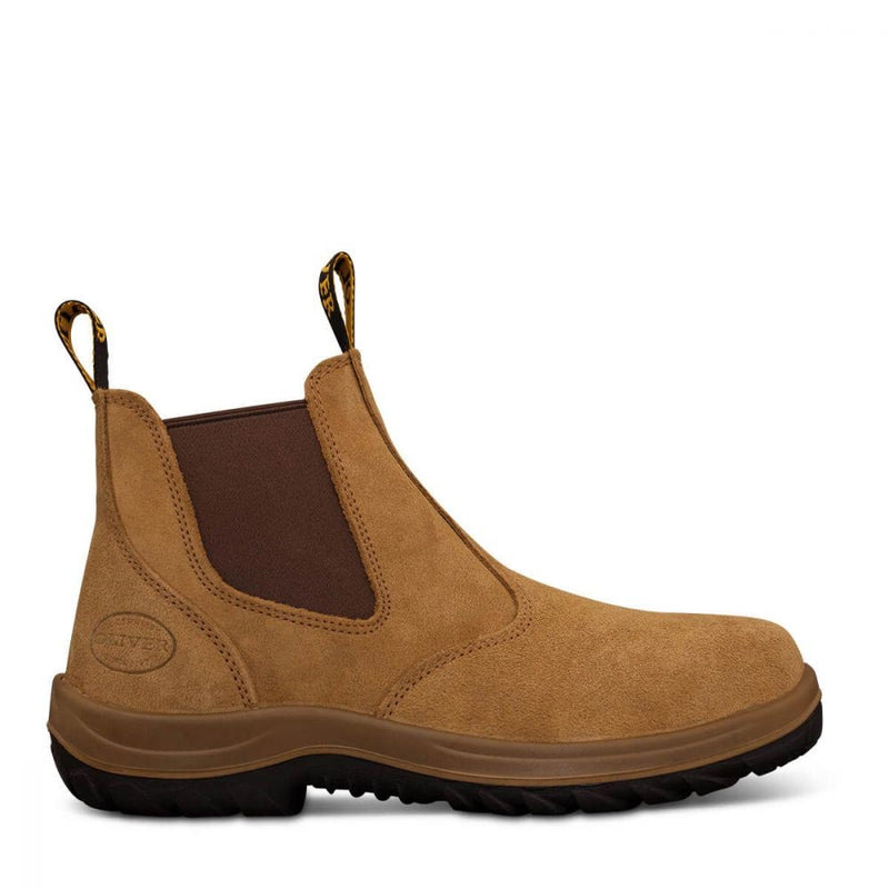 Load image into Gallery viewer, Oliver 34-624 Elastic Side Slip on Safety Boot, Beige