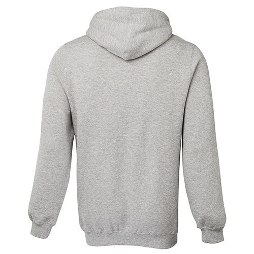 Load image into Gallery viewer, JB's Fleecy Pullover Hoodie featuring a fully lined hood, ribbed cuffs, and a front kangaroo pocket, designed for comfort and durability, ideal for safety and workwear environments.