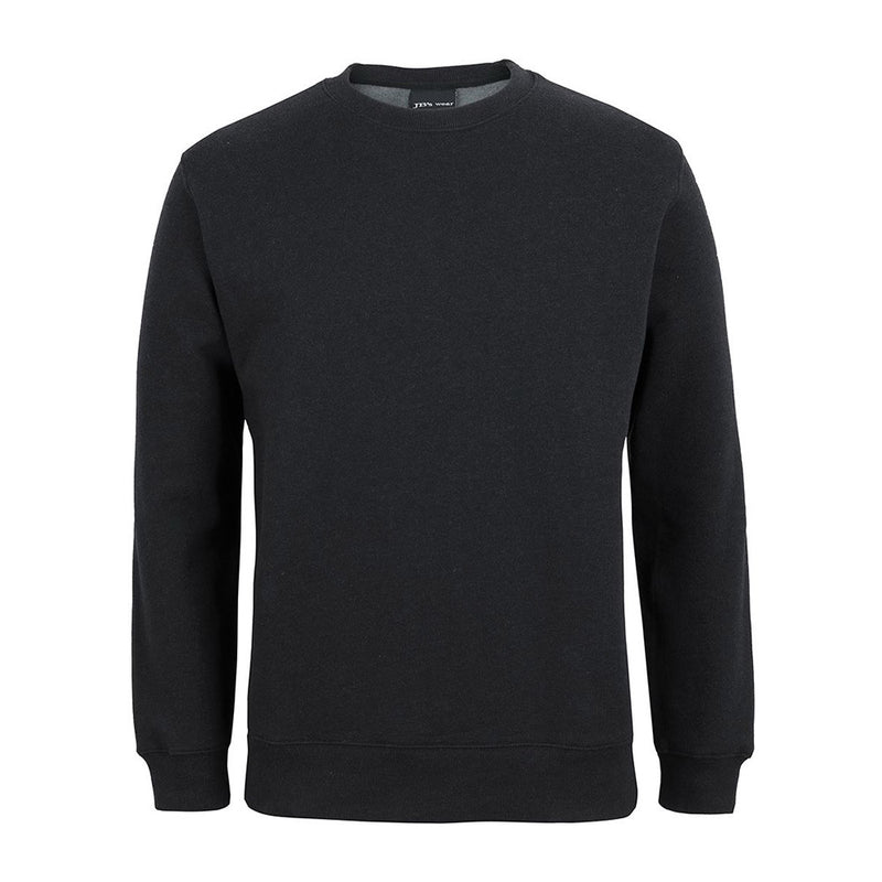 Load image into Gallery viewer, JB's Classic Fit Fleece Sweatshirt displayed with its durable 2 x 2 rib cuffs and hem, showcasing a comfortable fit ideal for workplace settings, aligning with Active Safety's focus on quality workwear.