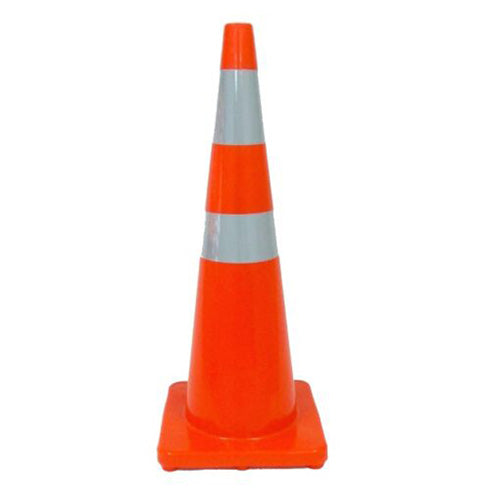 Classic Orange Road Cone 900mm: A durable, NZTA-compliant cone, made of high-quality UV-stabilized PVC, ideal for New Zealand roads. Designed to withstand harsh sunlight while maintaining its bright appearance.