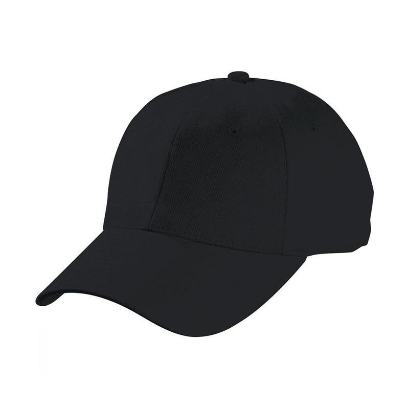 Load image into Gallery viewer, Heavy Brushed Cotton Cap featuring a structured 6-panel design, pro-stitched pre-curved peak, embroidered eyelets, and a fabric strap with gunmetal buckle, ideal for workplace safety and uniform use.
