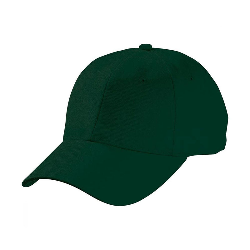 Load image into Gallery viewer, Heavy Brushed Cotton Cap featuring a structured 6-panel design, pro-stitched pre-curved peak, embroidered eyelets, and a fabric strap with a gunmetal buckle, ideal for workplace safety and comfort.
