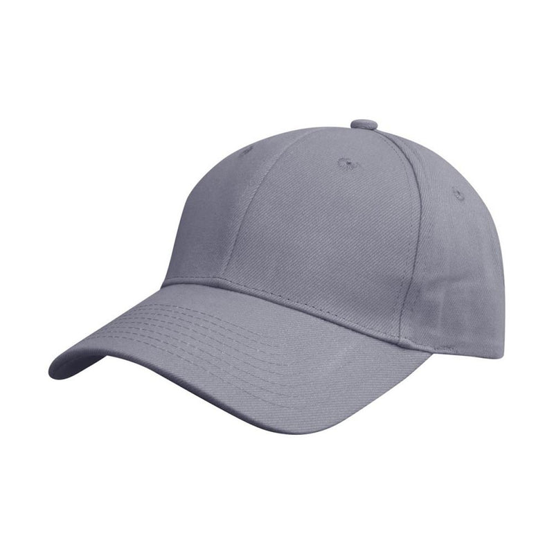 Load image into Gallery viewer, Heavy Brushed Cotton Cap features a structured 6-panel design with a pre-curved peak and embroidered eyelets, perfect for safety and workplace environments. It includes a fabric strap with gunmetal buckle for secure fit.