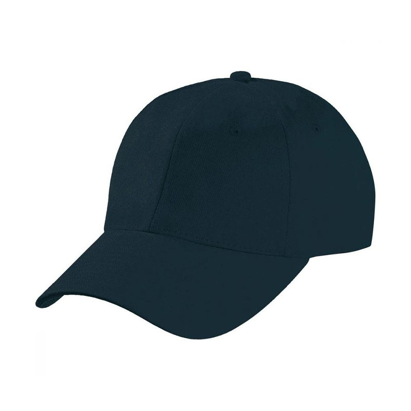 Load image into Gallery viewer, Heavy Brushed Cotton Cap with a structured 6-panel design, featuring a pro-stitched, pre-curved peak, embroidered eyelets, and a fabric strap with a gunmetal buckle, ideal for workplace safety.
