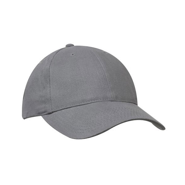 Load image into Gallery viewer, Brushed Cotton Cap, featuring a structured 6-panel design with pre-curved peak and embroidered eyelets, ideal for active safety environments. Includes fabric-covered short touch strap and poplin-lined internal seams for durability.