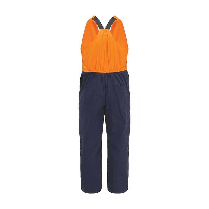 Load image into Gallery viewer, Bison Easy Action Cotton Domed Sleeveless Overall