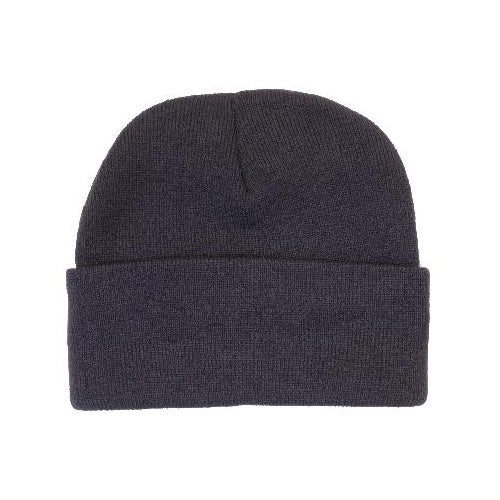 Load image into Gallery viewer, Acrylic Beanie, crafted from acrylic yarn, ideal for workplace safety gear. Features a decoration area of 5.5cm by 10cm, perfect for branding. Suitable for New Zealand's safety-conscious environments.