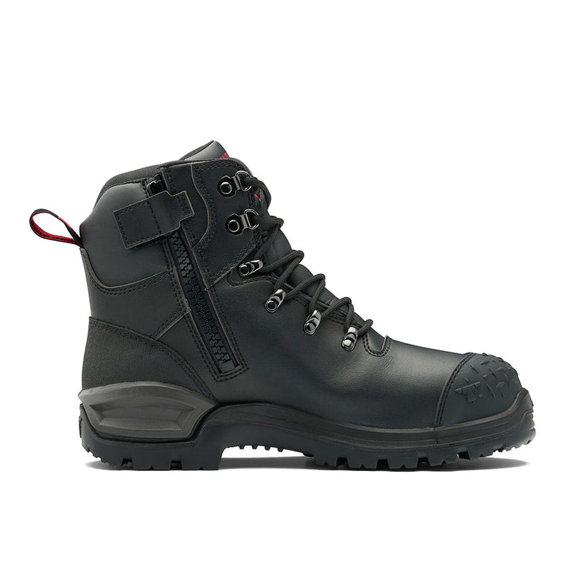 Load image into Gallery viewer, John Bull Rockhopper 3.0 Safety Boots with microfibre upper, Sympatex bootie, steel toe cap, TPU toe guard, and heavy-duty sole ideal for Kiwi's waterproof protection needs in workplace safety.