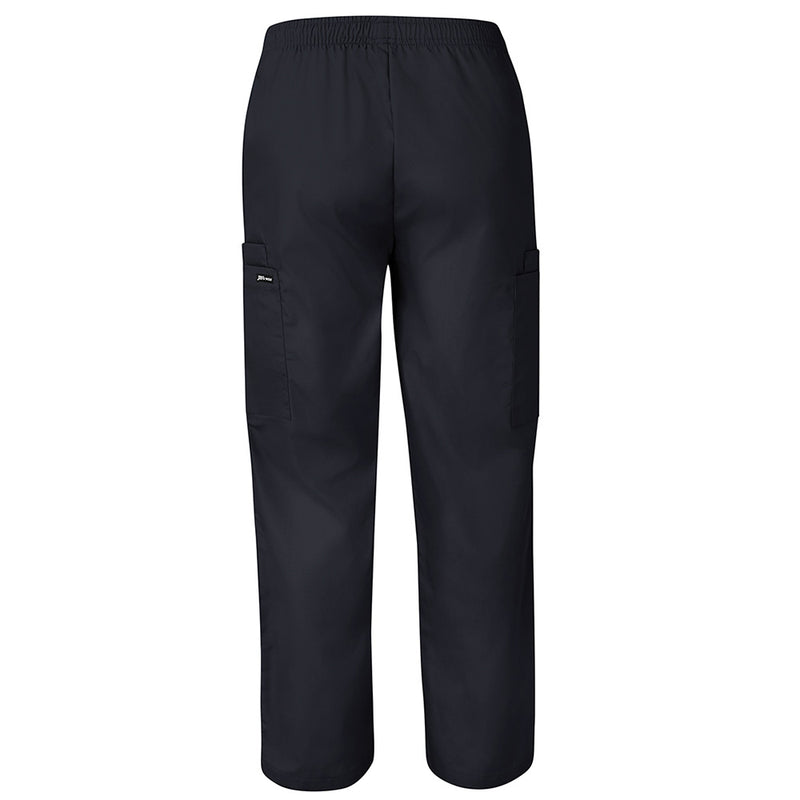 Load image into Gallery viewer, JB’s Unisex Scrubs Pant featuring multiple pockets, including two front and four cargo pockets, with reinforced openings, an elasticated waist with drawcord. Ideal for workplace safety and uniform needs.