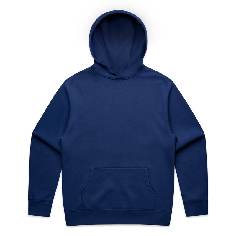 Load image into Gallery viewer, The AS Colour 5161 Mens Relax Hoodie features a relaxed fit with a kangaroo pocket and drop shoulder, crafted from a mid-weight cotton-polyester blend, ideal for casual workwear and safety environments.