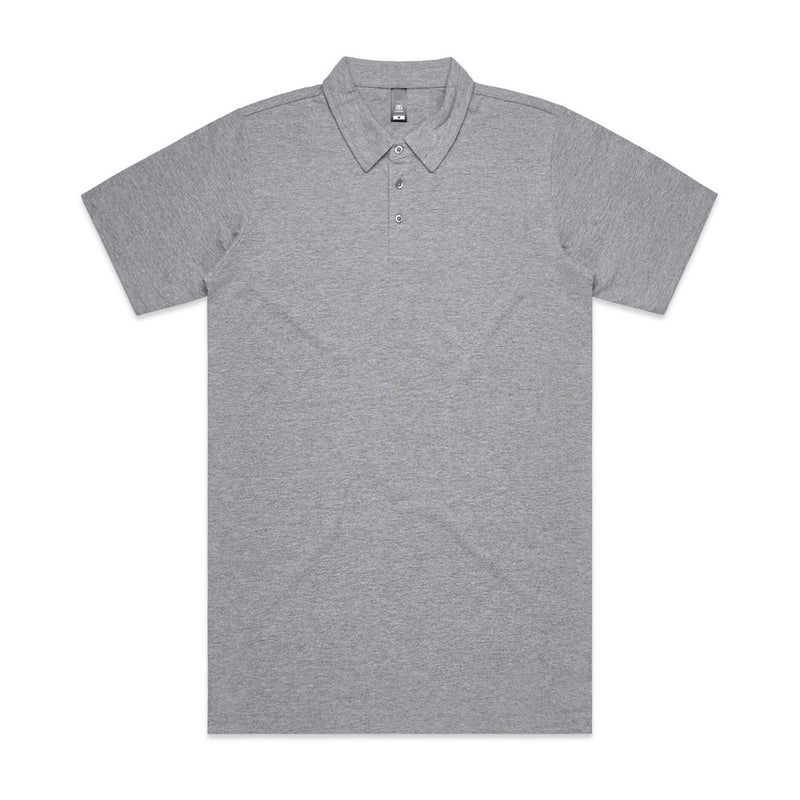 Load image into Gallery viewer, AS Colour 5402 Mens Chad Polo, a heavy weight, 100% combed cotton short-sleeve polo with a 3-button placket, ideal for workplace uniforms or safety environments, features split sides and tonal buttons.