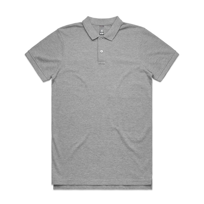 Load image into Gallery viewer, AS Colour 5411 Mens Pique S/S Polo features a short sleeve design, collared neckline, and two-button placket. Ideal for screen printing, it offers durability with side seams and split detail, aligning with Active Safety's quality workwear standards.