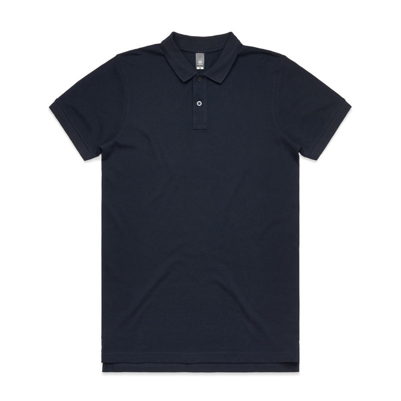 Load image into Gallery viewer, AS Colour 5411 Mens Pique S/S Polo, featuring a short sleeve design with a collar, 2-button placket, and side splits. Crafted from heavy-weight cotton, ideal for screen printing and embroidery, suitable for workplace uniforms.