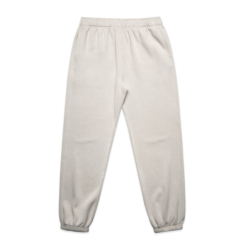 Load image into Gallery viewer, AS Colour Relax Faded Track Pants showcase a relaxed fit with elastic waistband and cuffs, featuring two side pockets and a back pocket, crafted from a cotton-recycled polyester blend for comfort and sustainability.