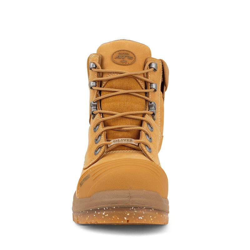 Load image into Gallery viewer, Oliver 59-432Z Womens 150mm Zip Sided Boot, Wheat