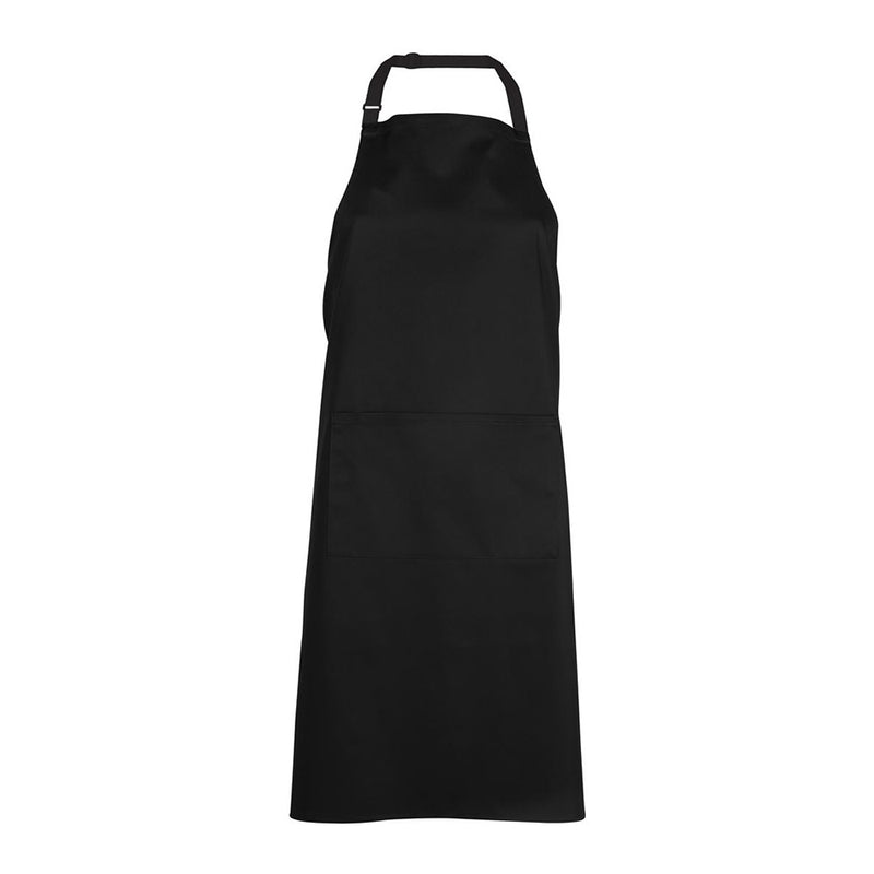 Load image into Gallery viewer, JB's Apron With Pocket features durable polyester-cotton blend, adjustable neck strap, herringbone waist strap, and a spacious 30cm x 18cm pocket, ideal for safety and work environments.