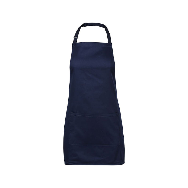 Load image into Gallery viewer, JB's Apron With Pocket features a durable design, adjustable neck strap, and herringbone waist strap, suitable for workplace safety. The apron includes a spacious front pocket for practical use.