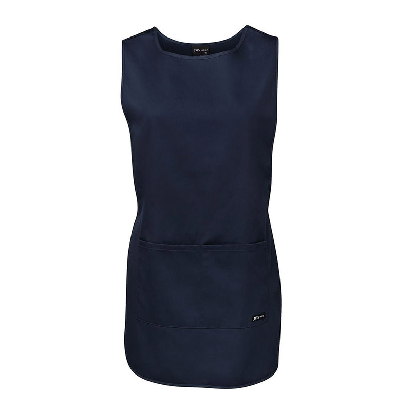 Load image into Gallery viewer, JB’s Polycotton Smock showcases a durable and comfortable design with adjustable side straps and a two-section front pocket, ideal for safety and work environments.