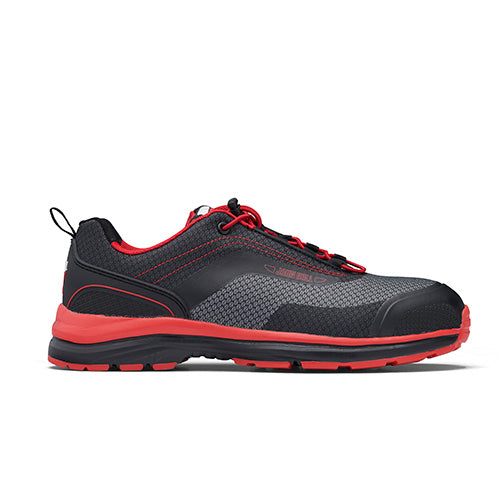 John Bull Leopard Safety Shoes featuring a sleek design with steel toe caps and super cushioning, ideal for workplace safety. Perfect for maintaining agility and strength in demanding environments.