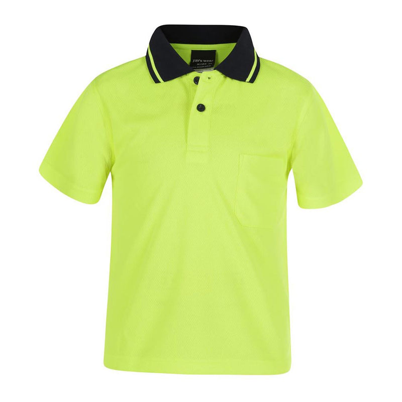 Load image into Gallery viewer, JB's Kids Hi Vis Traditional Polo Shirt