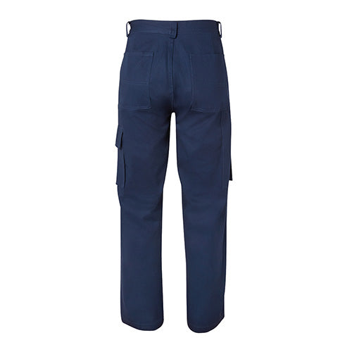 JB's Multi Pocket Trouser, featuring durable 100% cotton, includes multi-tool side pocket, cargo pocket, and double mobile phone pocket. Designed for active safety wear, it ensures functionality and protection in workplace settings.