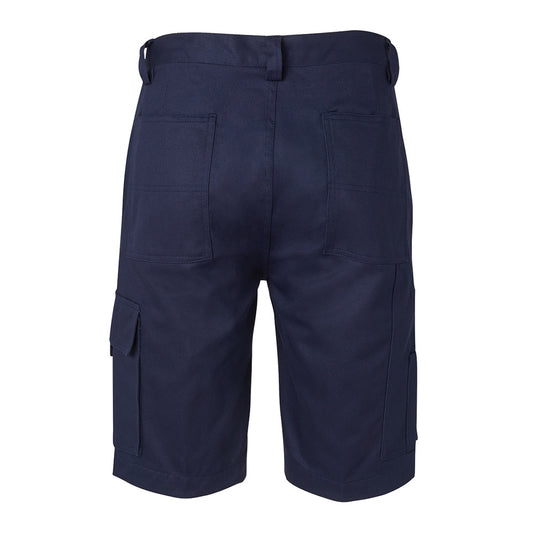 JB's Multi Pocket Shorts feature a classic fit with multiple functional pockets, including a multi-tool side pocket and double mobile phone pocket, ideal for workwear and safety needs.