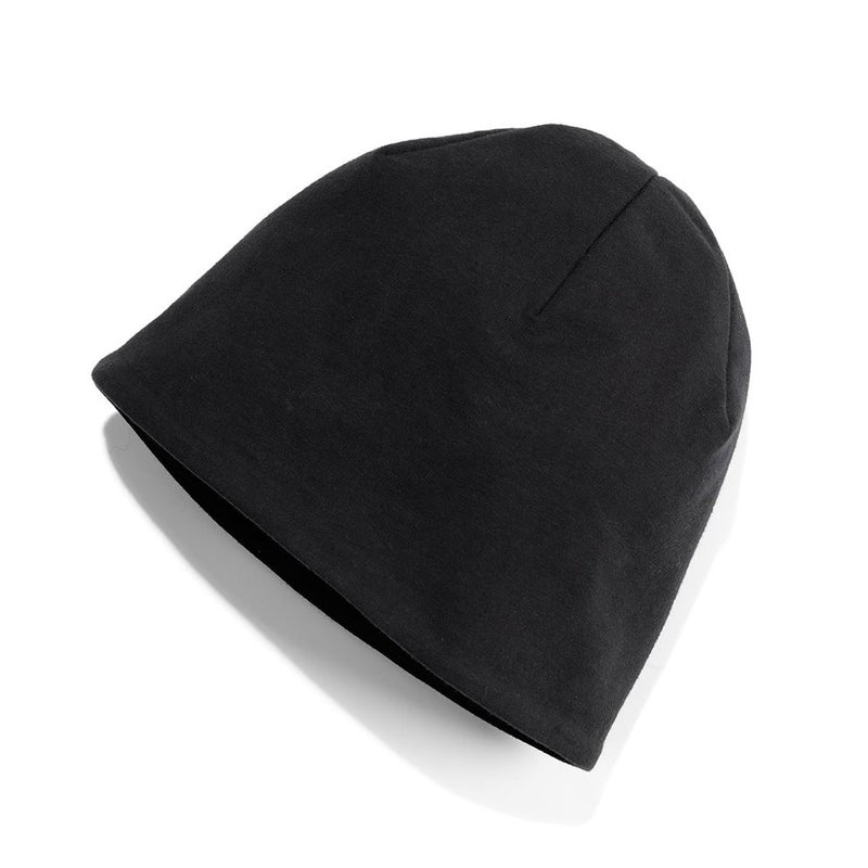 Load image into Gallery viewer, JB's Knitted Beanie, crafted from a polyester-elastane blend with polar fleece lining, offers warmth and comfort. Ideal for workplace safety and uniform needs.
