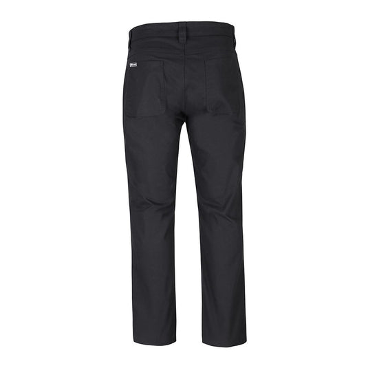 JB’s Stretch Canvas Trouser, designed for durability and comfort, features two front slant pockets and two back hip pockets, perfect for active work environments. Made with cotton/elastane blend, ensuring flexibility.