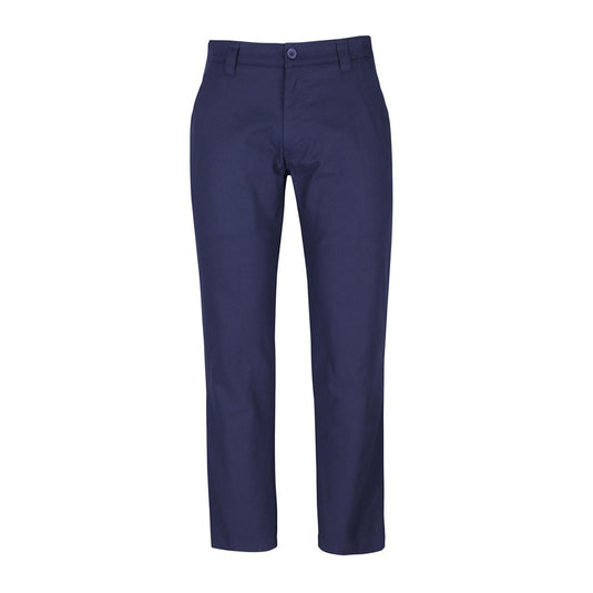 JB’s Stretch Canvas Trouser featuring urban fit with durable polyester/cotton pockets, two front slant pockets, and two back hip pockets, ideal for workplace safety and comfort.