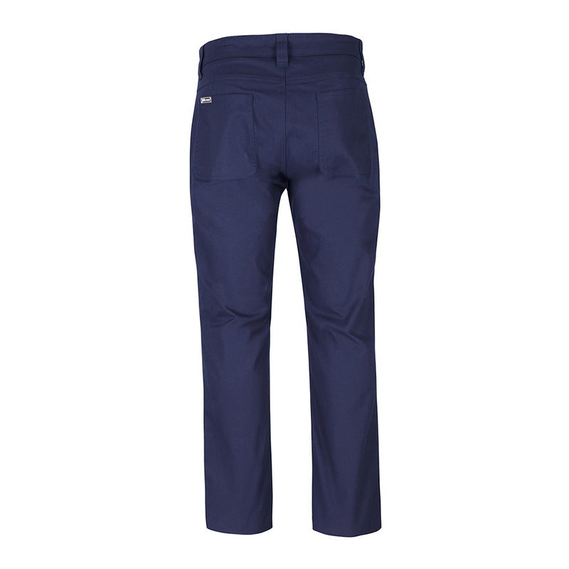 Load image into Gallery viewer, JB’s Stretch Canvas Trouser featuring durable cotton/elastane blend. Includes two front slant pockets and two back hip pockets, designed for comfort and durability. Ideal for workwear purchased at Active Safety.