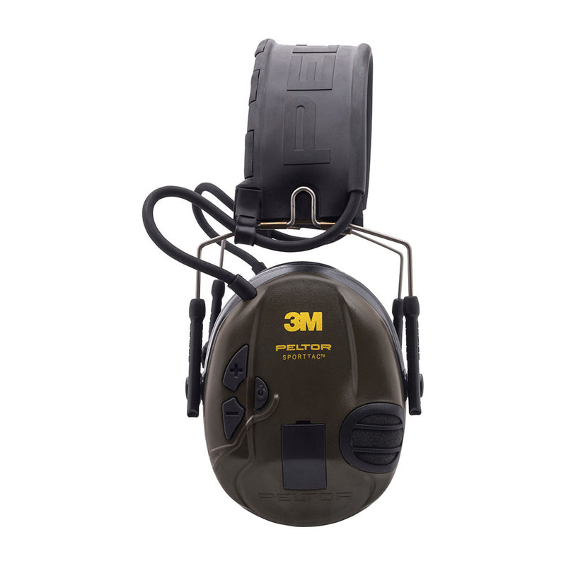 Load image into Gallery viewer, 3M Peltor SportTac Hunting Model Folding Headband Earmuff, designed for hunters, featuring foldable headband, interchangeable shells, and noise reduction technology, ideal for safety-conscious users in high-noise environments like shooting ranges.