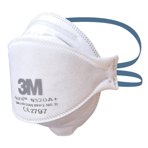 3M 9320A+ Aura FlatFold FFP2/P2 Particulate Respirator: Box/20 image